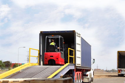 loading container